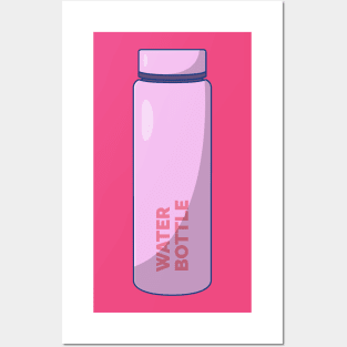 Water Bottle Posters and Art